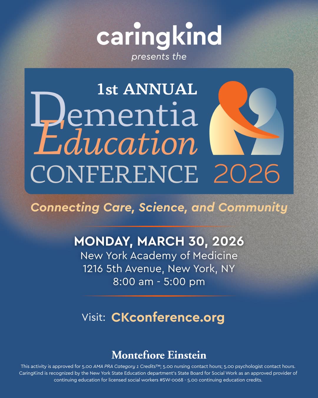 CaringKind presents the 1st Annual Dementia Education Conference | Connecting Care, Science, and Community